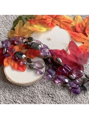 Purple Beads Vintage